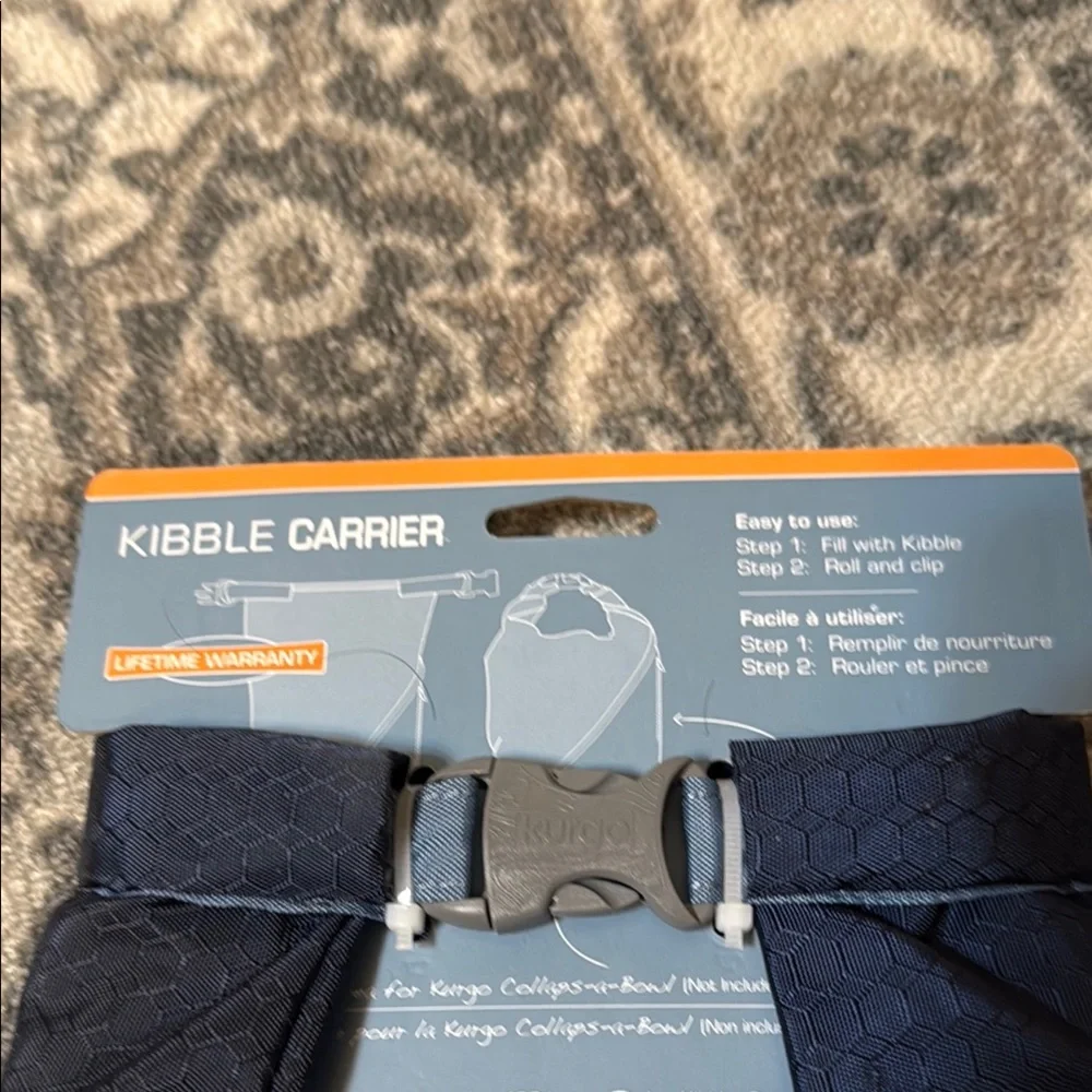 Kurgo Blue and Orange Pet Travel Set